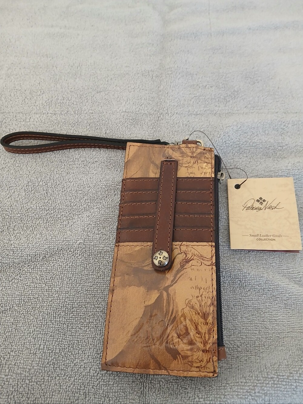 Patricia Nash Alanna Credit Card Wristlet NWT